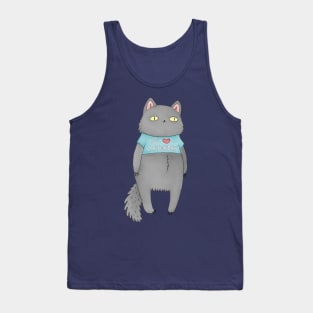 I Love Caturday Tank Top